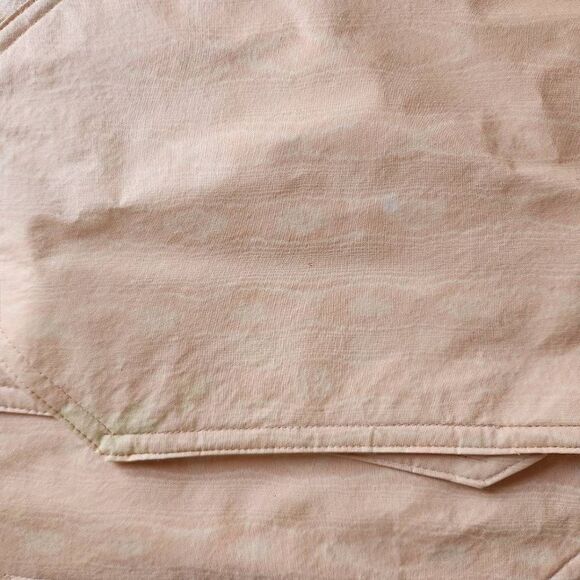 Vintage '90s table mats cream peach bundle of 3 easy clean octagon - Picture 4 of 5